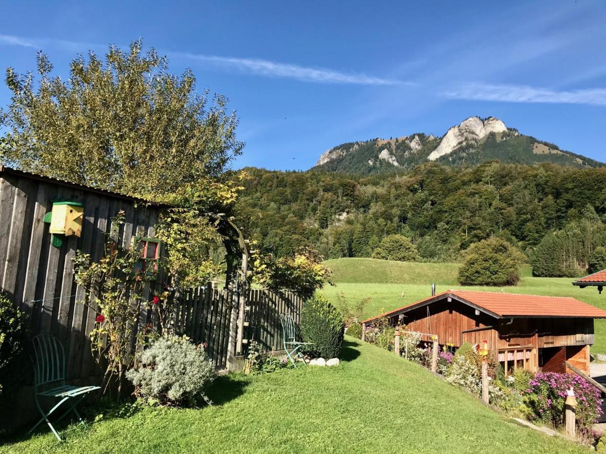 Nußdorf am Inn Ferienwohnung Draexl Garten Und Bergblick מראה חיצוני תמונה