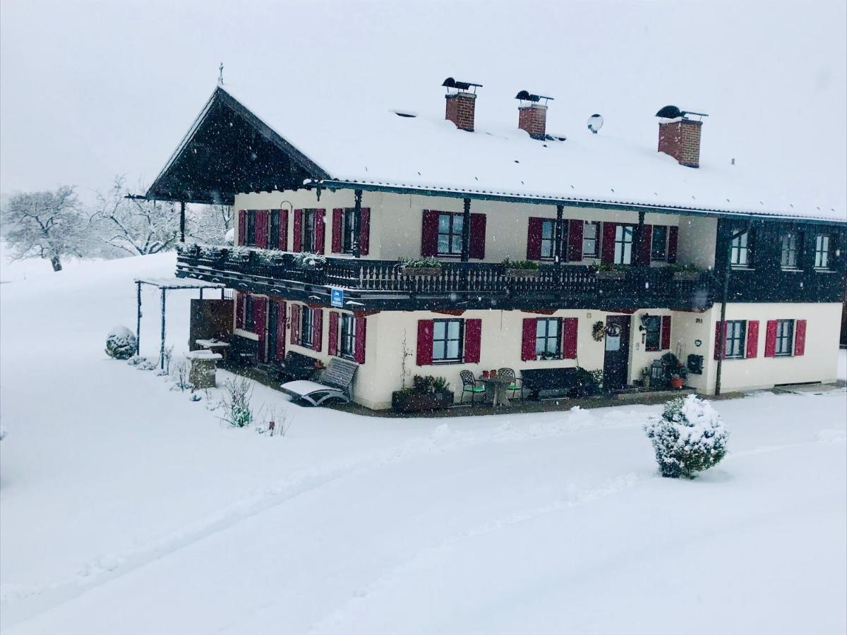 Nußdorf am Inn Ferienwohnung Draexl Garten Und Bergblick מראה חיצוני תמונה